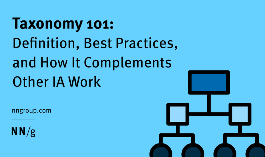 Demystifying Taxonomies: Essential Concepts, Best Practices, and Their Role in Information Architecture