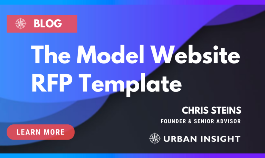The Model Website RFP Template